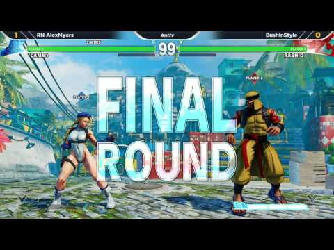 WNF 3.5 SFV - Bushinstyle (Rashid) vs RN | Alex Myers (Cammy)