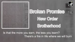 Broken Promise with lyrics