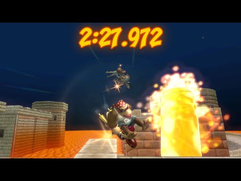 [MKWii TAS] N64 Bowser's Castle (No Glitch) - 2:27.972