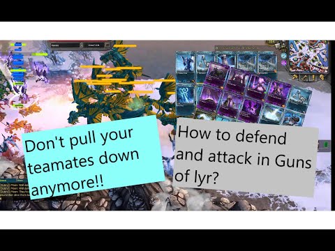 Battleforge/Skylords Reborn Guns of lyr Expert [With Commentary] [Defend and Attack runs tutorial]