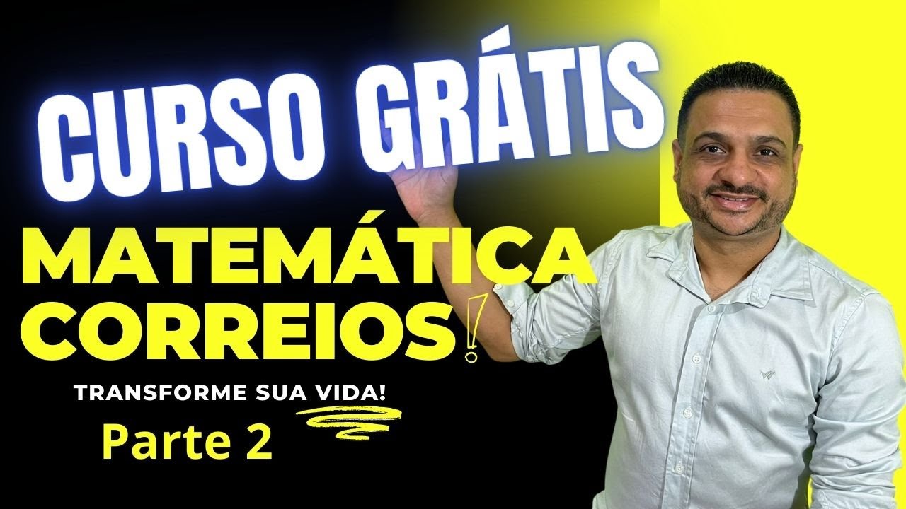 Matemática para Concurso dos Correios Grátis: Segunda Aula Completa "MMC e MDC"