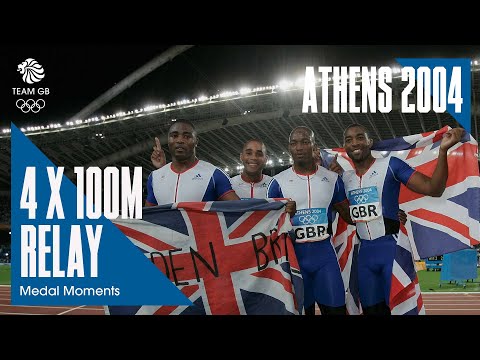 Men's 4x100m Relay Gold | Athens 2004 Medal Moments