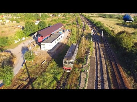 [Drone] Fluieroasa/Whistle Loco 60-1694-3 & ST43 60-1547-3 in Oradea Est Triaj - 01 September 2016