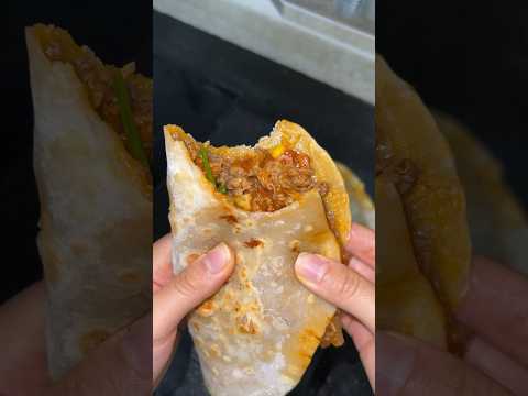 Bánh Taco bò sốt phô mai phiên bản tự chế