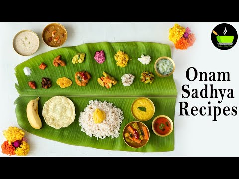 Onam Sadhya 2025 | Onam Sadya Recipes | Sadhya | Sadya Lunch Menu | Kerala Sadya Recipes | Onam 2025
