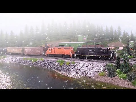 Awesome N Scale model railroad, the Tenino Western. Wishing you the very best this holiday season.