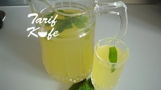 Naneli Limonata (Taze Nane Şerbeti)