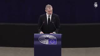 Palabras de S.M. el Rey en la Sesión Plenaria del Parlamento Europeo con motivo del 40º Aniversario de la adhesión de España y Portugal a la Unión Eur
