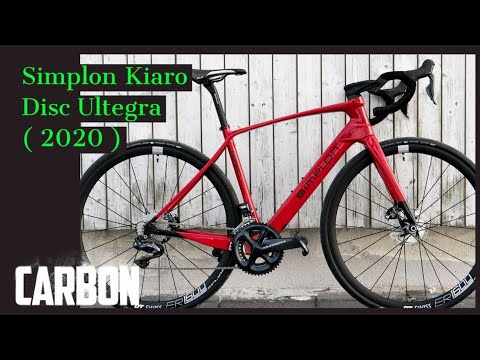 Simplon Kiaro Disc Ultegra ( 2020 ),HOT Melt Carbon Tripel Fusion Tech ,Cosmic Rot WALK-AROUND 4K