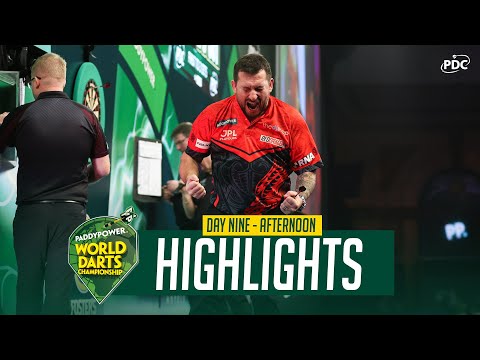SUDDEN-DEATH DRAMA! Day Nine Afternoon Highlights - 2024/25 Paddy Power World Darts Championship