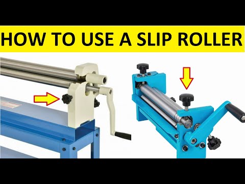 How to use a Slip Roller and Roll Sheet Metal