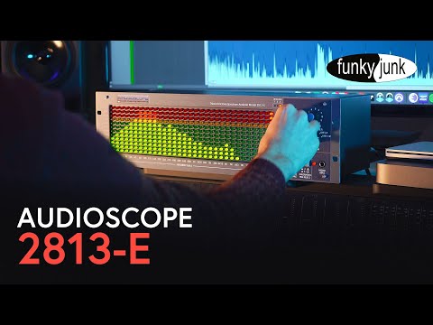 Audioscope 2813-E - Audio Spectrum Analyzer - Video