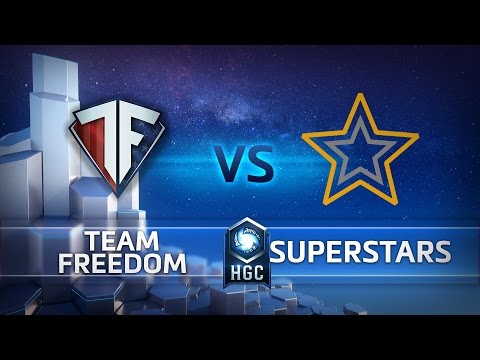 HGC NA Playoffs - Phase 1 - Game 5 - Superstars v Team Freedom