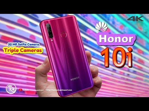 HONOR 10i Official renders reveal the features!!!