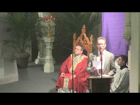 Catholic Mass Hour   Palm Sunday April 14, 2019 at Corpus Christi Parish Church   Portsmouth NH