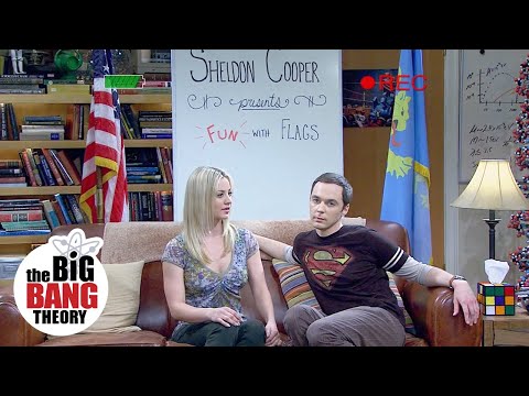 Penny Guest Hosts 'Fun with Flags' | The Big Bang Theory
