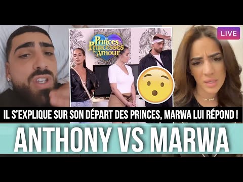 ANTHONY QUITTE LES PRINCES SANS MARWA ET BALANCE TOUT ! 😲 FURIEUSE, ELLE LUI RÉPOND EN LIVE...