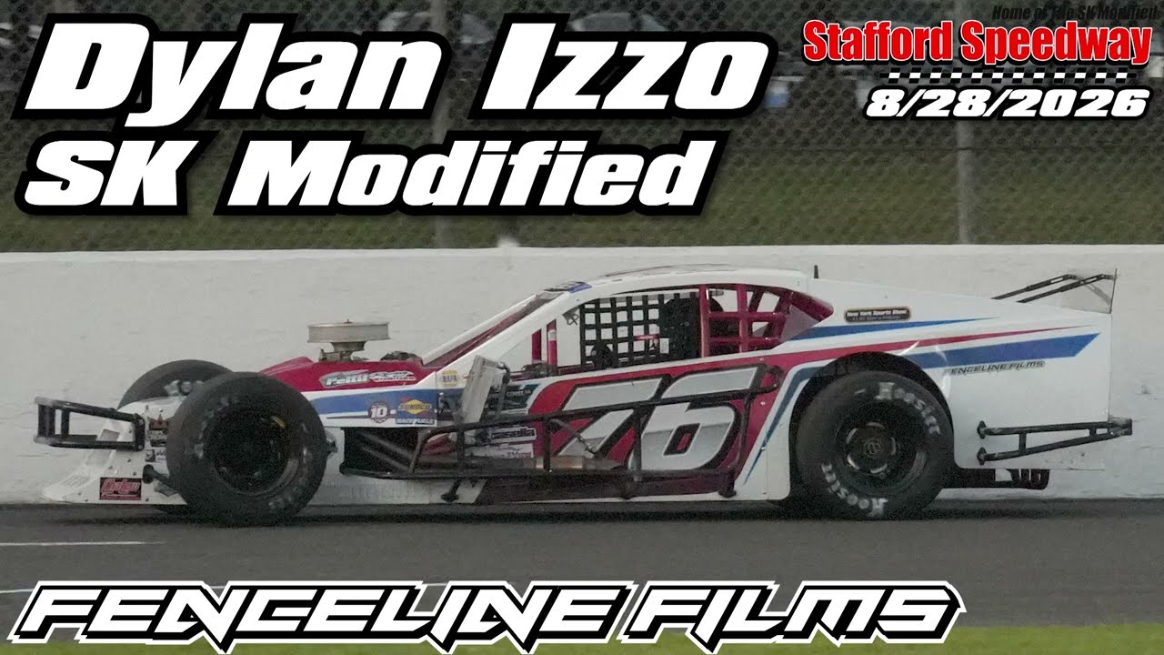 Dylan Izzo SK Modified Stafford Speedway