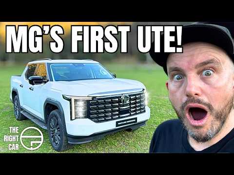 Neuer günstiger 4x4-Ute aus China getestet! MG U9 Test Australien (inkl. Geländewagen, Abschleppen)