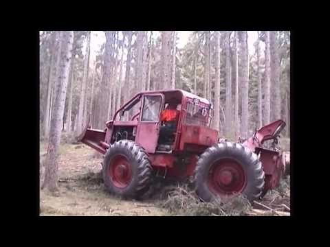Forstschlepper Lakatos LKT 80 Stammholzrückung Fichte 18 60 o R  5,1 FM