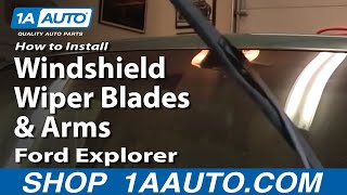 How to Replace Windshield Wiper Arm 98-01 Ford Explorer