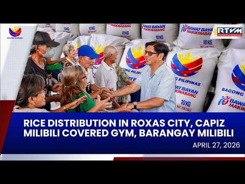 Rice Distribution in Roxas City, Capiz 04/27/2026