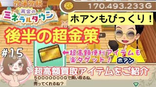 【牧場物語 再会のミネラルタウン】後半の超金策！超便利アイテムもゲット！【攻略】