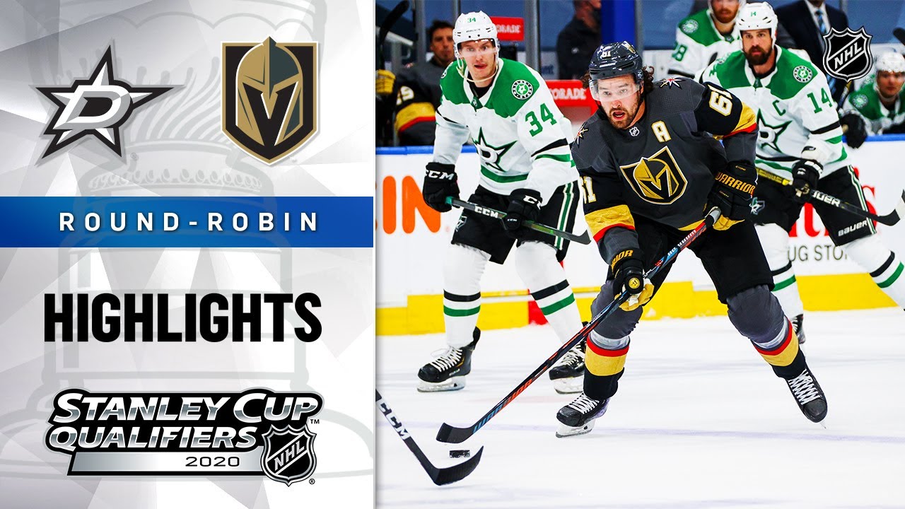 NHL Highlights | Stars @ Golden Knights, Round Robin - Aug. 3, 2020