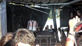 Black Veil Brides - The Legacy (Live - Warped Tour 2011 - Mountain View, CA)