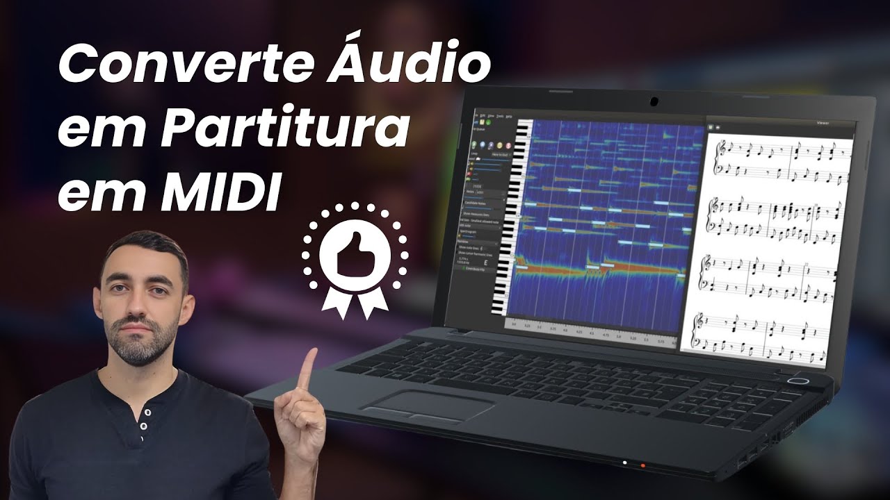 AnthemScore: Transforme Áudio em Partitura e MIDI de Forma Automática!