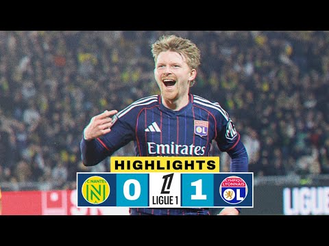 Nantes - Lyon 0-1 Resumé | Endrick Red Card | Pavel Šulc Goal | Ligue 1 Highlights | Nantes vs OL