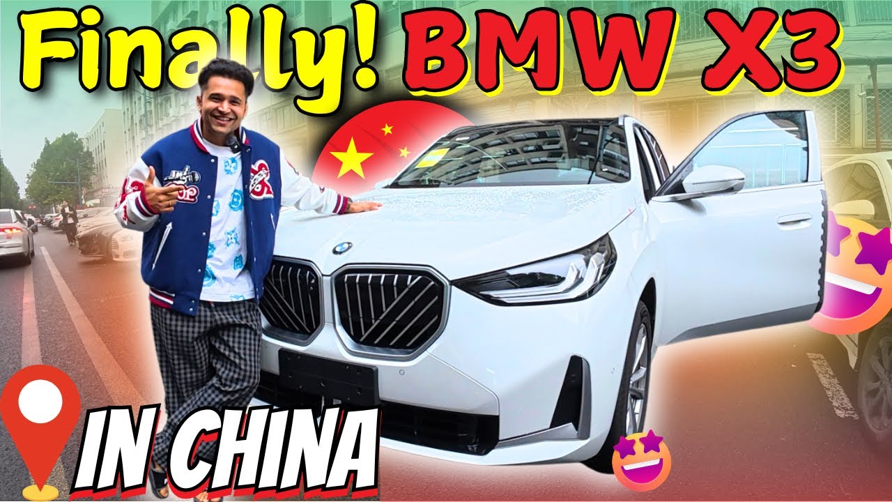 Indian in China 🇨🇳 | NEW BMW X3 Ghar Pe! 🤩🚘 (Hindi Vlog)