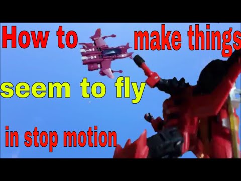 How to Make Things Appear to Fly in Stop Motion Animation - GotBot True Review NUMBER 317