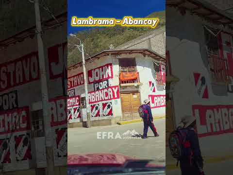Distrito Lambrama Abancay Apurimac