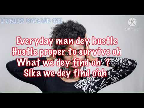 MzVee - Vanity ft kelvin boy _ lyrics Nyame gh (Vanity lyrics video)