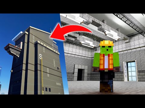 Building an Interior for this Skyscraper! - Let's Play Minecraft 695