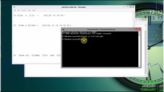 [Virus ] UNHIDE Hidden folders /files in pen drive [CMD ]