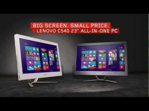 Lenovo C540 All-In-One PC tour