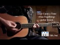 Dan Fogelberg Once Upon a Time - guitar lesson