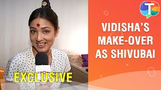 Vidisha Srivastava's makeover as Shivubai for Kashibai Bajirao Ballal | Exclusive | BTS video