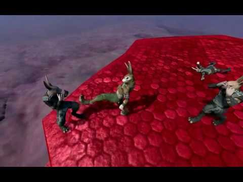 Overgrowth - Me vs 3 guys without taking damage