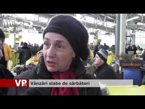Vânzări slabe de sărbători