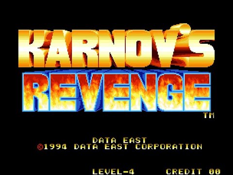 (Arcade) Karnovs Revenge / Fighters History Dynamite - Completed No rounds lost + Special final boss