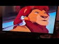 Vintage Vcr Playing Old School Lion King Vhs Tape Working On A New Tv