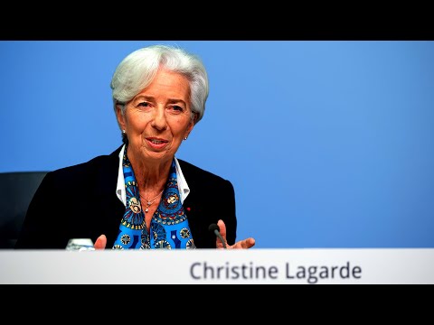 Christine Lagarde ECB President chairing her first Monetary Policy Meeting