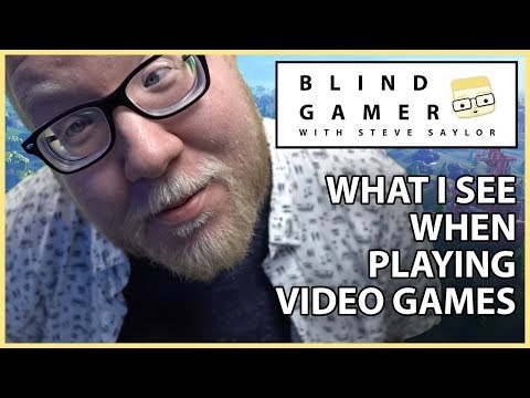 BLIND GAMER - What I see when playing Video Games