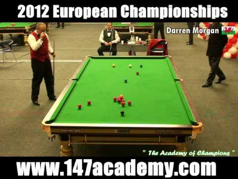 2012 European Snooker Championships - Darren Morgan 121 Break