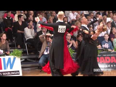 Leonid Khokhlov - Alexandra Shoshneva RUS | Slow Foxtrot | 1/16 WDSF GrandSlam Standard | GOC 2017