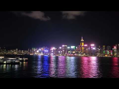 8K Hong Kong Night View Victoria Harbour 香港維多利亞港夜景 8K 維港夜景 世界三大夜景 Top 3 Nightview In The World