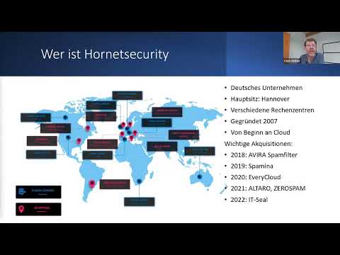 Aufzeichnung Webinar Hornetsecurity Einführung vom 25.05.2023